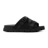 PRADA PRADA  RE-NYLON AND RUBBER SANDALS SHOES