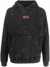 JORDAN FLIGHT EMBROIDERED-LOGO HOODIE