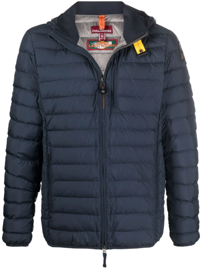 Parajumpers Feather-down Padded Jacket In Blue