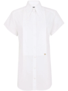 DOLCE & GABBANA DG-LOGO POPLIN SHIRT