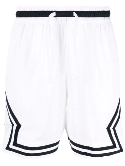 Nike Jordan Men's Sport Dri-fit Air Diamond Shorts In Black/black/white