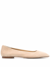 Aeyde Slip-on Ballerina Shoes In Nude