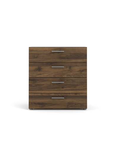 Tvilum Austin 4-drawer Chest In Walnut