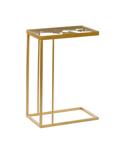 Rosemary Lane Metal Contemporary Accent Table In Gold-tone