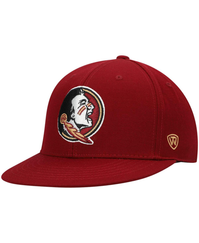Top Of The World Men's Garnet Florida State Seminoles Primary Logo Staple Adjustable Hat