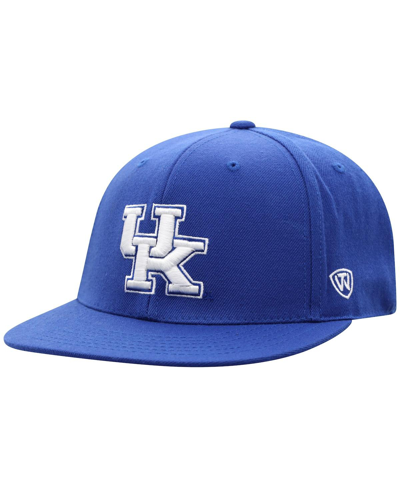 Top Of The World Men's  Royal Kentucky Wildcats Team Color Fitted Hat