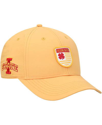 Black Clover Men's Gold Iowa State Cyclones Nation Shield Snapback Hat