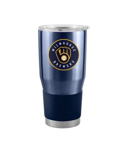 Logo Brands Milwaukee Brewers 30 oz Team Game Day Tumbler In Blue