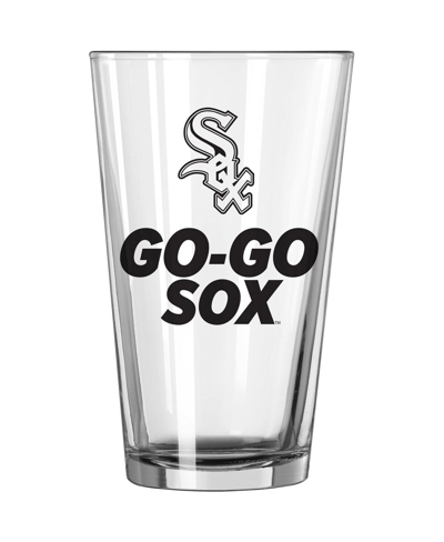 Logo Brands Chicago White Sox 16 oz Team Slogan Pint Glass