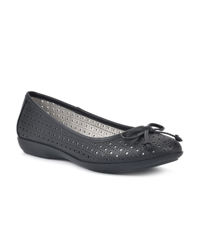 CLIFFS BY WHITE MOUNTAIN WOMEN'S CHERYL BALLET FLATS