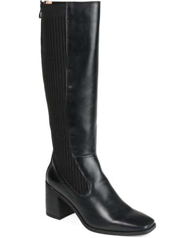 Journee Collection Winny Tall Boot In Black