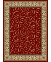 Km Home Closeout!  Pesaro 1599 3'3" X 4'11" Area Rug In Red