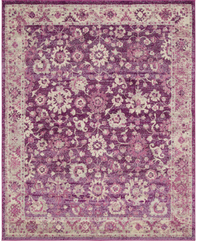 Bayshore Home Closeout!  Lorem Lor3 8' X 10' Area Rug In Purple