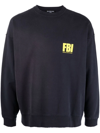 BALENCIAGA FBI CREW-NECK SWEATSHIRT