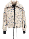 Moncler Genius Womens Pastel Pink X 3 Moncler Grenoble Chambairy Printed Shell-down Jacket M In Neutrals