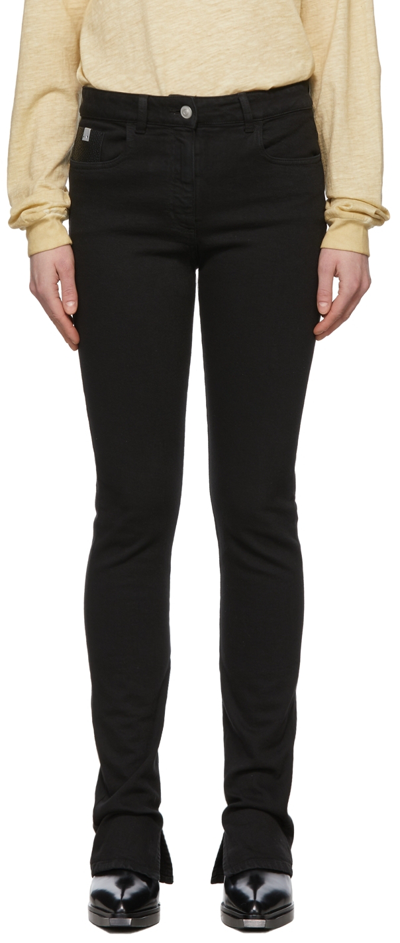 Alyx 6 Pocket Spliced Jeans In Black