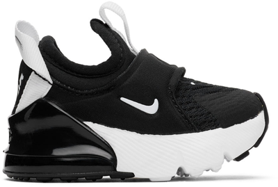 Nike Baby Black & White Air Max 270 Extreme Sneakers In Black/white