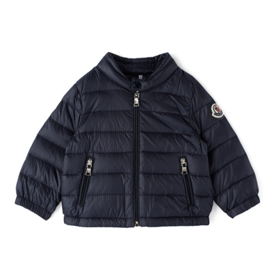 Moncler Kids Navy Down Acorus Jacket