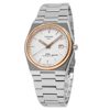 Tissot T-classic Prx Powermatic 80 Automatic Mens Watch T137.407.21.031.00 In Gold / Gold Tone / Rose / Rose Gold / Rose Gold Tone / Silver
