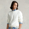 Ralph Lauren Fleece Sweatshirt In Deckwash White
