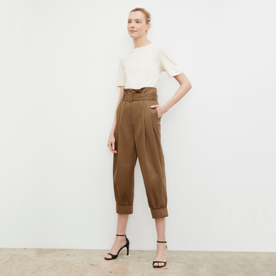 M.m.lafleur The Talulah Pant - Eco Chino In Sepia