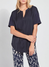 Lyssé Lysse Leah Short Sleeve Top In Pink