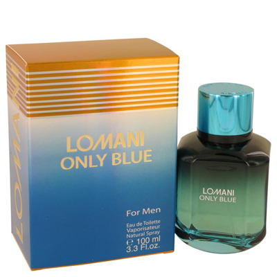 Lomani Only Blue By  Eau De Toilette Spray 3.3 oz For Men