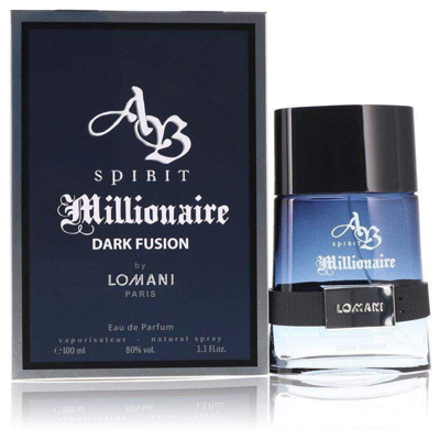 Lomani Spirit Millionaire Dark Fusion By  Eau De Parfum Spray 3.3 oz For Men