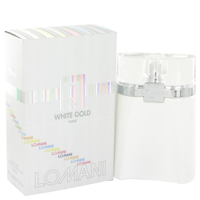 Lomani White Gold By  Eau De Toilette Spray 3.4 oz For Men