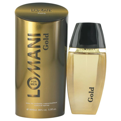 Lomani Gold By  Eau De Toilette Spray 3.3 oz For Men