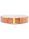Tod's Timeless T Reversible Leather Belt