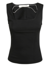 Alyx Sleeveless Chain Top In Black