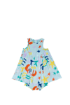 Stella Mccartney Baby Cotton Dress And Bloomers In Multicolor