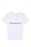 Givenchy Kids White T-shirt For Boys In White