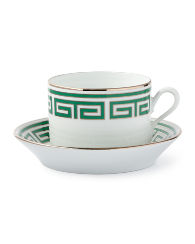 Ginori Labirinto Green Teacup
