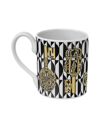 Fornasetti Chiavi Gold & Losanghe Mug