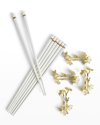 Michael Aram Cherry Blossom Chopsticks And Stand Set