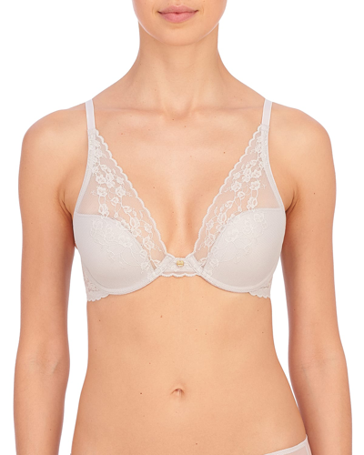 Natori Cherry Blossom Convertible Underwire Bra In Feather Grey