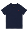 Polo Ralph Lauren Logo-print Cotton T-shirt 3-24 Months In Cruise Navy