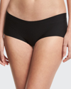 Commando Butter Modal-blend Hipster Briefs In Black
