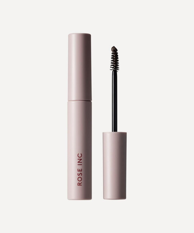 Rose Inc Brow Renew Enriched Tinted Shaping Gel In Dark Brown