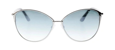 Tom Ford Penelope Ft0320 16w Cat Eye Sunglasses In Blue
