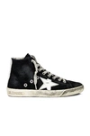 Golden Goose Francy Sneaker In Night Blue/white In Night Blue & White