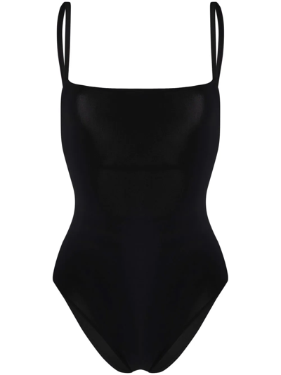 LIDO SQUARE-NECK SLIP-ON ONE-PIECE