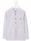 TARTINE ET CHOCOLAT VERTICAL-STRIPE LONG-SLEEVE SHIRT