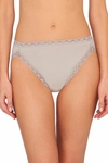 Natori Bliss French Cut Brief Panty Underwear With Lace Trim In Marble