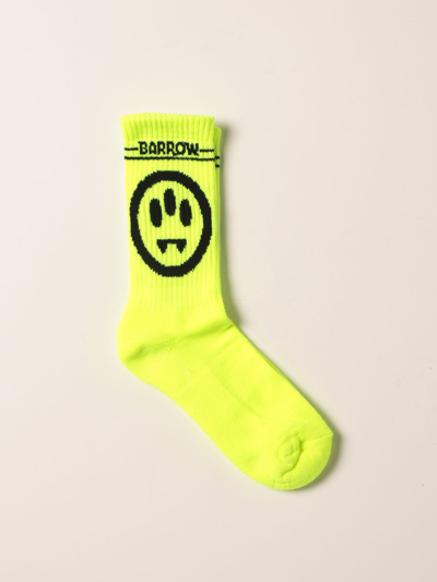 Barrow Logo Socks In Yellow