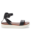 Mia Women's Ellen Round Toe Sandals In Black