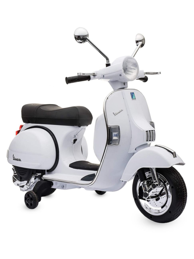 Best Ride On Cars Electric Vespa Scooter In White