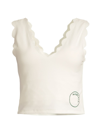 Marysia Venus Technical Jersey Top In Coconut